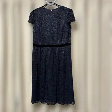 23구 레이스 원피스 네이비 컬러 9호 사이즈 38