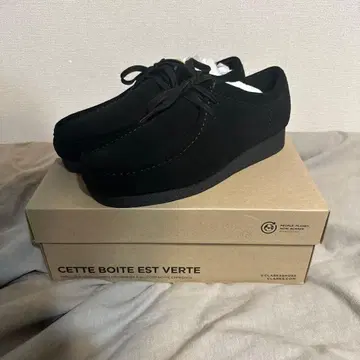 Clarks WallabeeEVO Black Sde 27cm 27.5cm