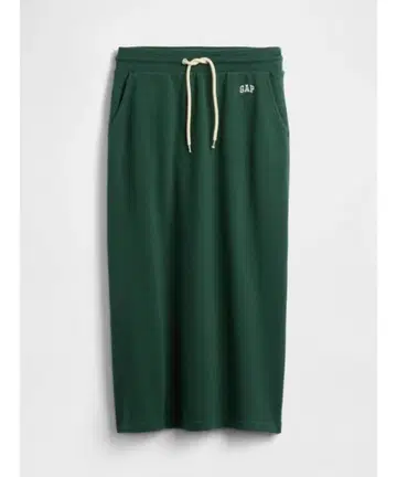 [ 완판 ] XXS GAP 다크 그린 롱 스커트