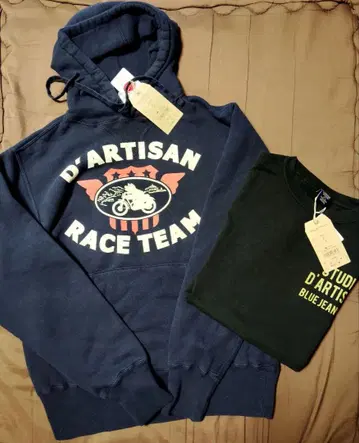 새상품 스튜디오 다치산 후드티 T셔츠 세트 판매