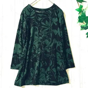 GIANNI LO GIUDICE 올 패턴 튜닉 36 그린 계열