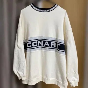 [ SKY-HI ] LOVEHATE CONART SWEAT 화이트