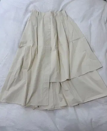 한국 SHOREDITCH 플레어 스커트 아이보리