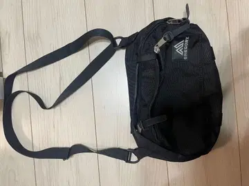 GREGORY 블랙 숄더백