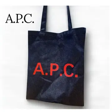 새상품급 A.P.C. 아페쎄 에코백 토트백 데님