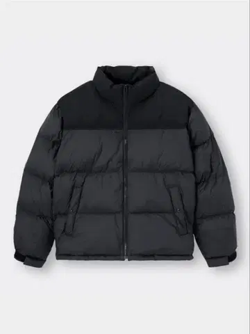 GU 히트 패디드 스탠드 칼라 블루종 S 사이즈