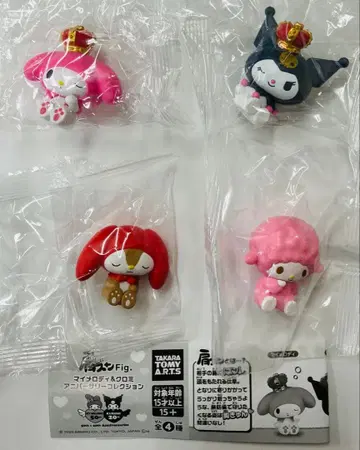 가챠가챠 어깨 쿵 Fig. 마이멜로디 & 쿠로미 기념일 컬렉션