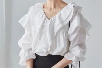 라난 포멀 화이트 셔츠