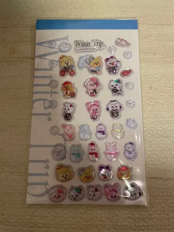 JYP POPUP NiziU NIZOO 통통 스티커 씰