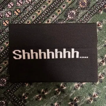 [ 초레어 ] studio seven 넥워머 블랙