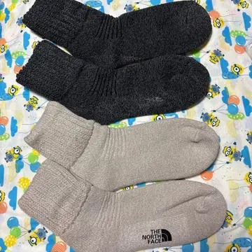 THE NORTH FACE 두꺼운 원단 리브 삭스 2세트