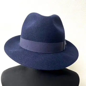 [ T ] 새상품급 Sorbatti 네이비 펠트 햇