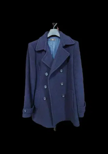 네이비 피 코트