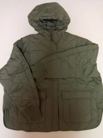 CALUX 후드 부착 퀼팅 자켓/CA22-DEU32/프리