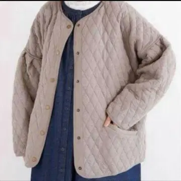 사만사 모스모스 컷 퀼트 자켓