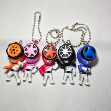 폭상전대 분붐저 마스코트 피규어 세트