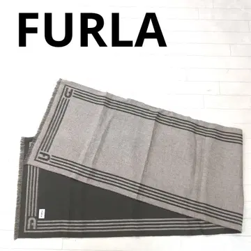 224 FURLA 그린 계열 베이지 계열 머플러