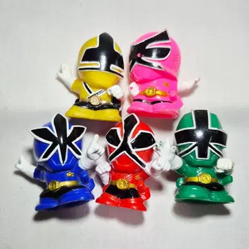 사무라이전대 신켄저 손가락 인형 뽑기 인형