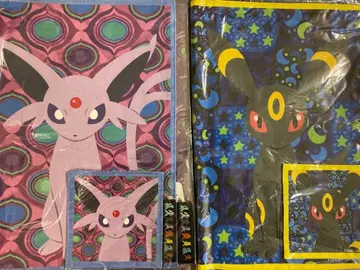 포켓몬 센터 에브이 블래키 런치매트&코스터 세트