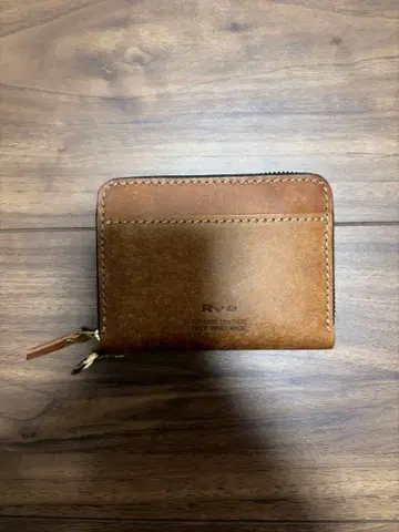 Ryu 코인 케이스 천연 가죽 브라운
