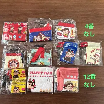 페코짱의 팬시샵 12종 세트 중 10종