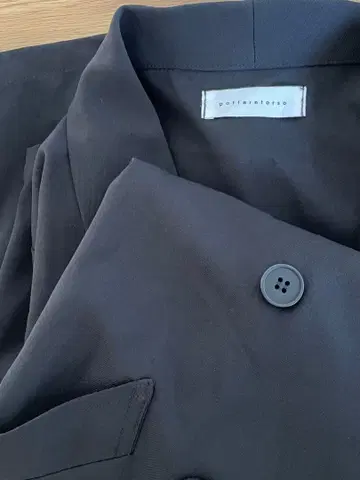 안티카 패턴 토르소 테일러드 자켓 셋업 수트 더블