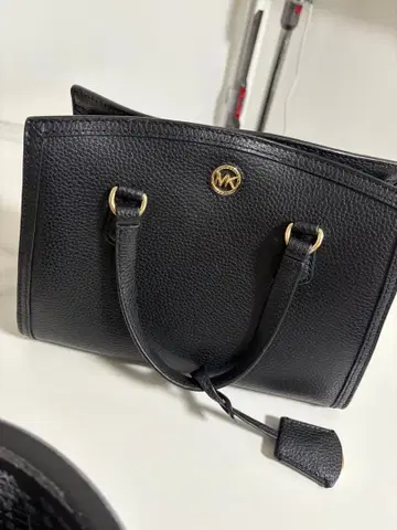 Michael Kors 블랙 가죽 핸드백