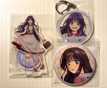 제비뽑기당 와구리 카오루코 B C D상 아크릴 스탠드 배지