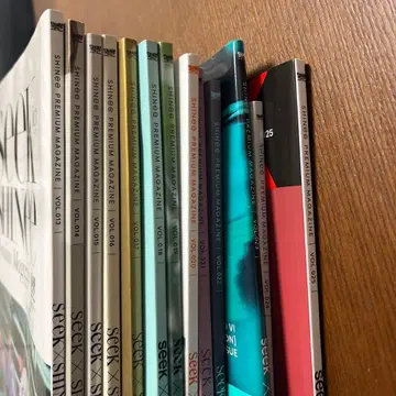 SHINee 팬클럽 뉴스레터 Seek vol.13~25