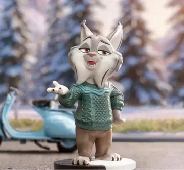 POP MART 주토피아 피규어 파우버트 야마다 료스케