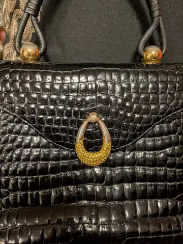 Hamano 크로커다일 핸드백