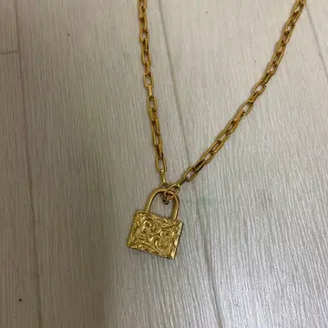 IRIEBEACH padlock necklace 골드