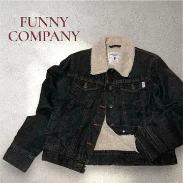 새상품급 funny company USA 하와이 데님 자켓 보아