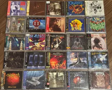 헤비메탈, 하드 록 CD 25장 세트 전부 오비 포함