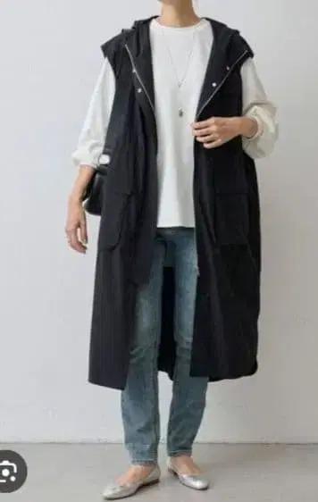 컨디션 최상 비어즐리 발수 후디 베스트 롱베스트 2024