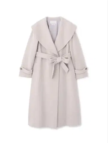 [ 시착만 한 상품 ] 프로포션 바디 드레싱 라이트 그레이 롱 코트