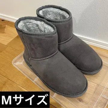 어그 부츠 스웨이드 여성용 그레이 M 사이즈