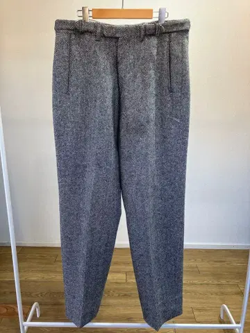 우미트 베난 헤링본 울 슬랙스 팬츠