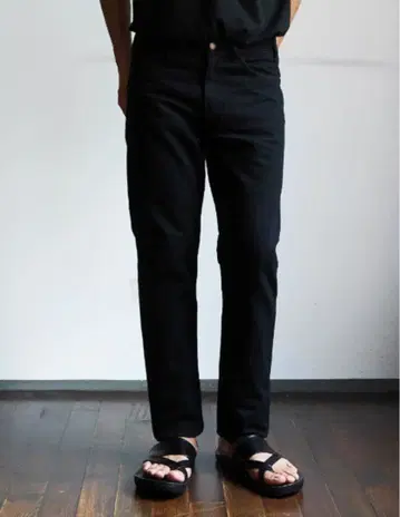 CIOTA Black 13.5oz Slim Denim