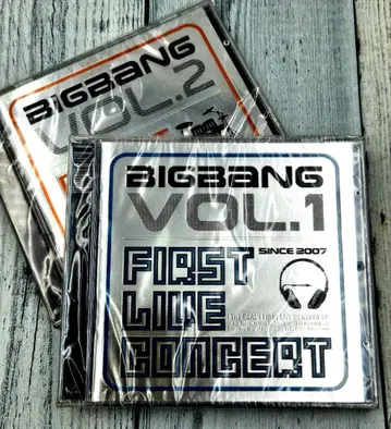 BIGBANG VOL.1 & VOL.2 2장 세트 레어 미개봉!