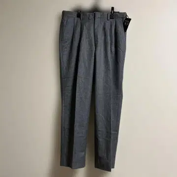 DAKS LONDON 겨울 상품 그레이 슬랙스 울 100%