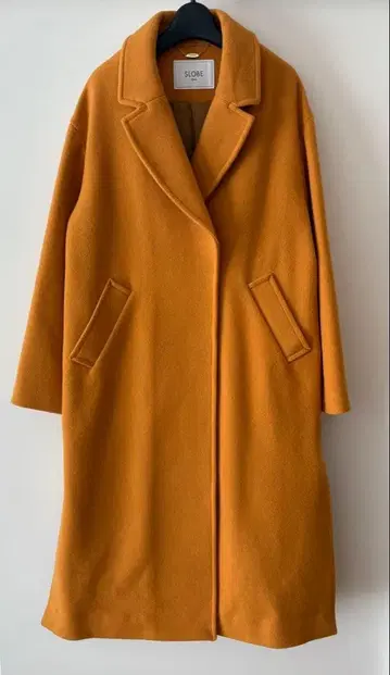 SLOBE IENA 슬로브 이에나 SUPER100 싱글 모사 울 코트