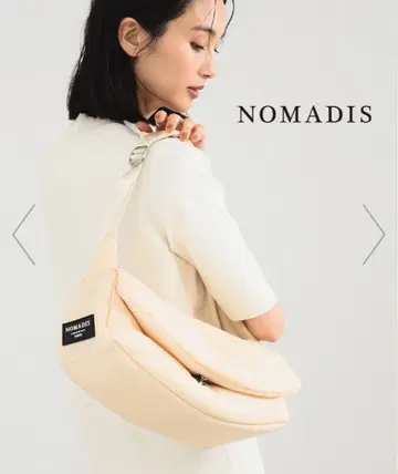NOMADIS 베이지 숄더백