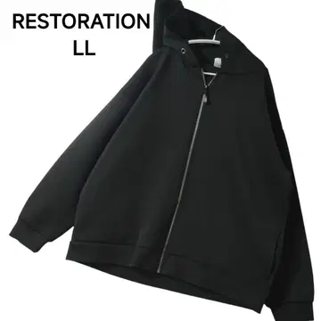 RESTORATION 후드티 LL 블랙