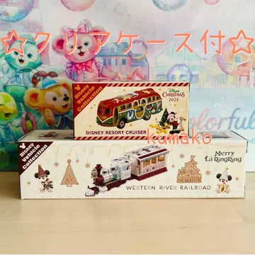 [새상품] 토미카 2개*크리스마스 2025*리버 철도*리조트 크루저