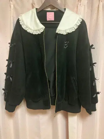 Honey Cinnamon 보아 블루종 블랙