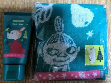 무민 핸드 크림과 타월 세트