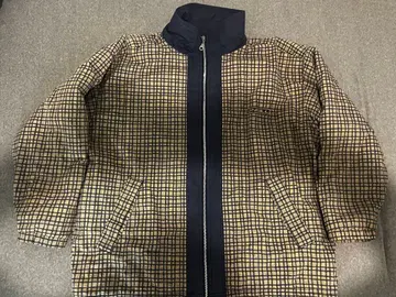 O'Neill 체크 무늬 나일론 자켓 짧은 기장