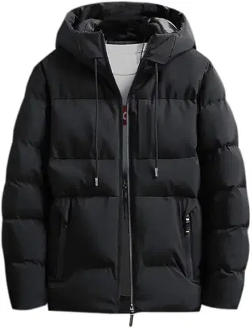 다운 자켓 라이트 다운 남성용 다운 코트 숏 기장 충전솜