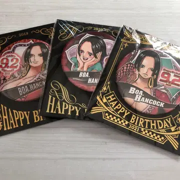 ONE PIECE 원피스 생일 캔뱃지 벌스데이 행콕